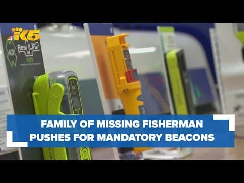 Family of missing Washington crab fisherman push for mandatory personal locator beacons