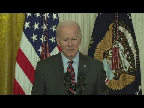 Biden delivers remarks on Baltimore bridge collapse, rescue efforts