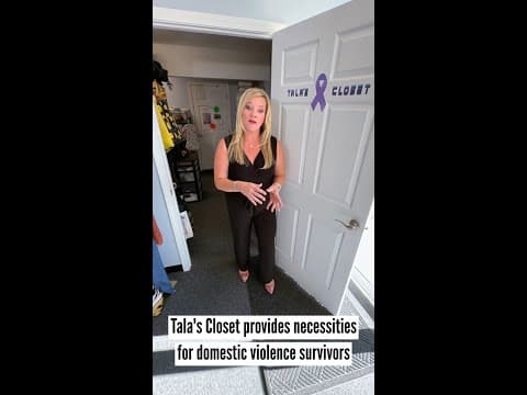 Tala's Closet provides items for domestic violence survivors