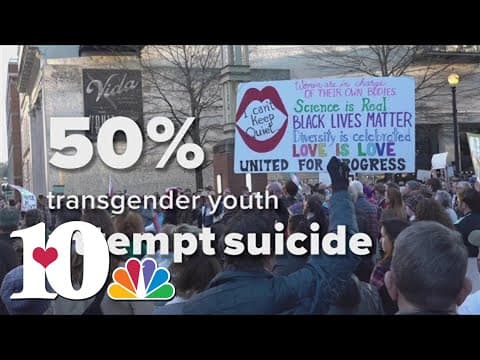 'War on queer people' | Crowd gathers for rally against anti-LGBTQ bills in Tennessee