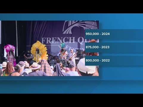 2024 French Quarter Fest sees largest crowds since pandemic