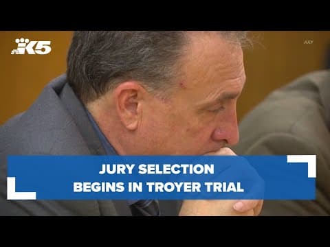 Jury selection begins in Troyer trial
