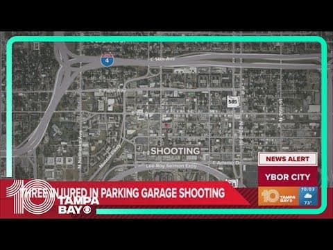 Three men injured after shooting in Ybor parking garage