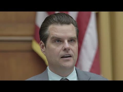 Skepticism in Washington over whether Senate will confirm Matt Gaetz as Attorney General