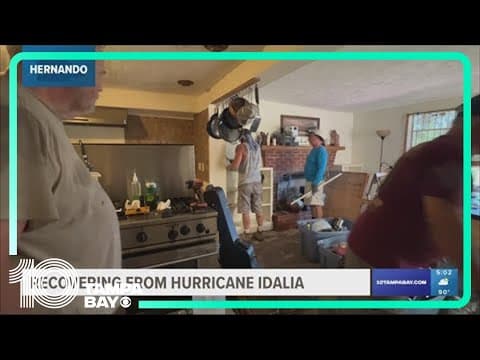 Hernando, Citrus counties still cleaning up after Idalia's destructive storm surge