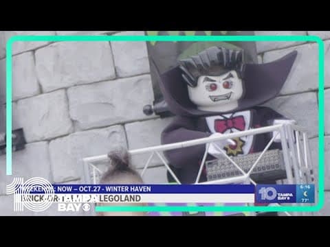 Get ready for a spooky good time at Legoland's Brick-or-Treat