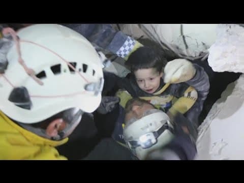 Rescue workers continue to pull survivors from the rubble of the earthquake in Turkey and Syria