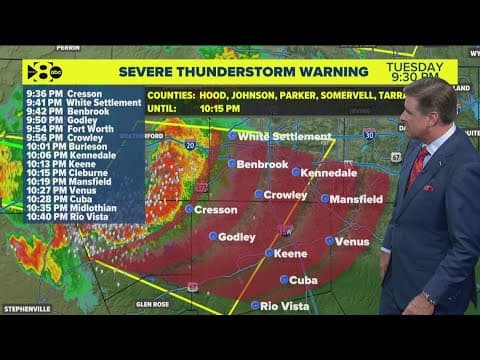 DFW Weather: Tracking storms across North Texas