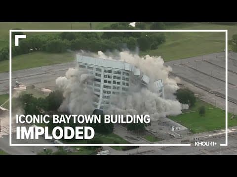 'Thanks for the memories' | ExxonMobil 10-story office building in Baytown imploded