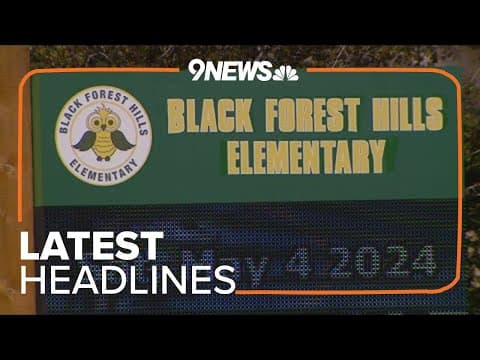Extended headlines | Parents react to leadership change at Black Forest Hills Elementary