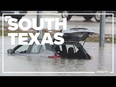 3 dead and more than 200 rescued in South Texas after severe storms flood streets