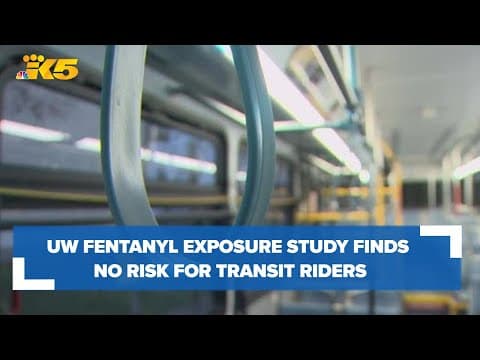Bus operators most likely to be impacted by fentanyl, meth levels on transit, UW study finds