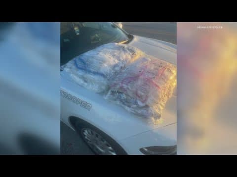 Police seize over 110 pounds of meth during traffic stop