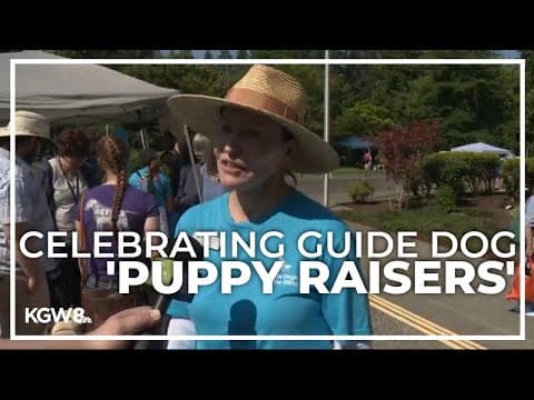 Celebration honors guide dog "puppy raisers" in Boring