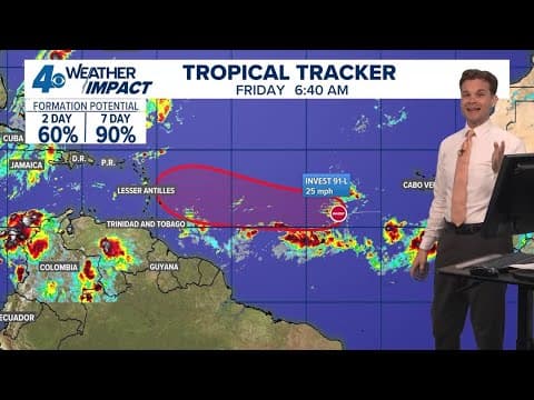 Tropical Weather Impact: Future of Invest 91 remains unclear