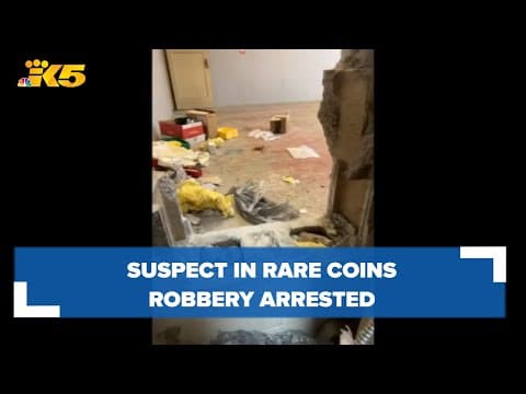 Suspect in Bellevue Rare Coins robbery arrested