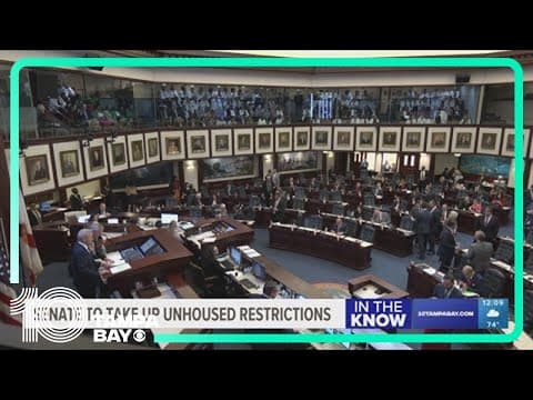 Florida Senate to take up restrictions on unhoused population