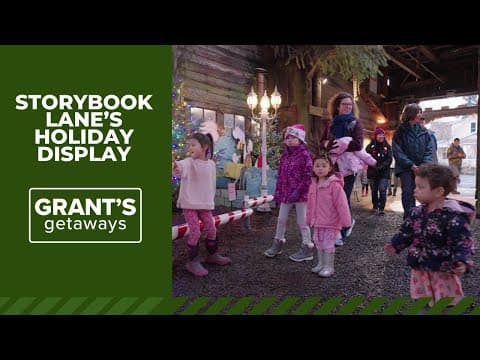 How a small Oregon community is continuing the iconic Storybook Lane holiday display