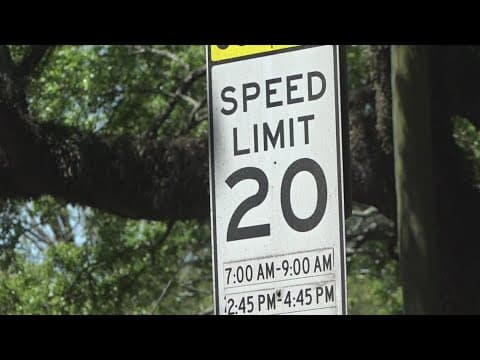 New Orleans school speed zone cameras active