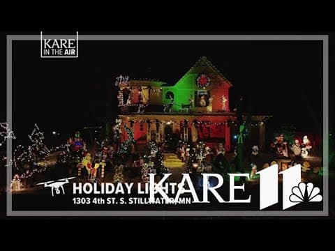 KARE in the Air: Stillwater holiday lights