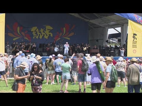 Day 2 of Jazz Fest in New Orleans