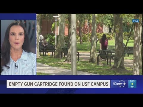 K-9 unit does sweep of USF campus after gun cartridge found
