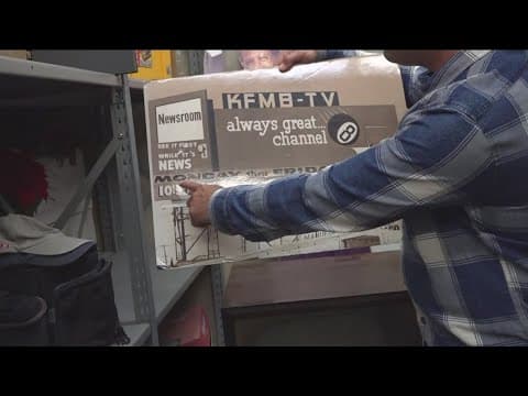 CBS 8 History | Touring 75 years of history in KFMB’s Prop Room