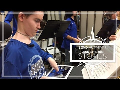 High school drummer who couldn’t hold sticks harnessed technology. Now, tech fuels his career.