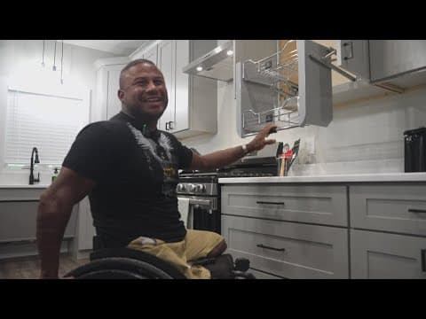 Local army veteran honored with home in Pearl River