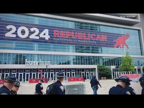 Indiana State Police sends 62 troopers to Milwaukee to help with security at the RNC
