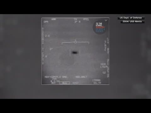 Retired Navy pilot recalls encounter with UFO in San Diego