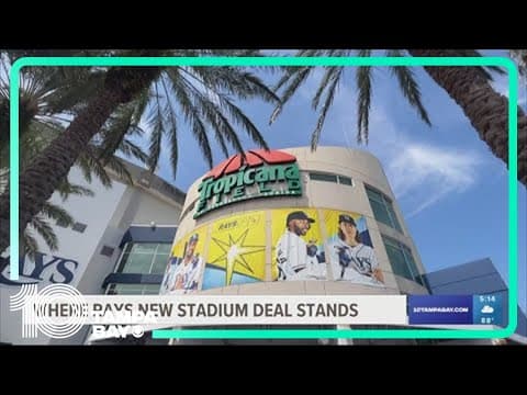As Rays make 5th straight postseason, here's where their new stadium deal stands