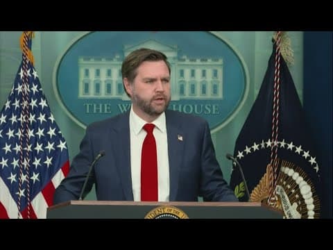 Vice President JD Vance addresses fatal crash near Washington DC airport