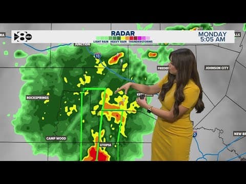 Flash flood warnings issued in Central Texas