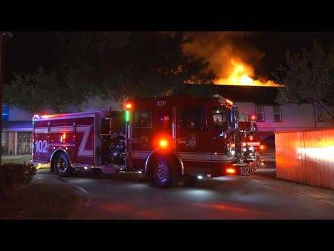 Man credits cat with alerting him that Kingwood apartments were on fire