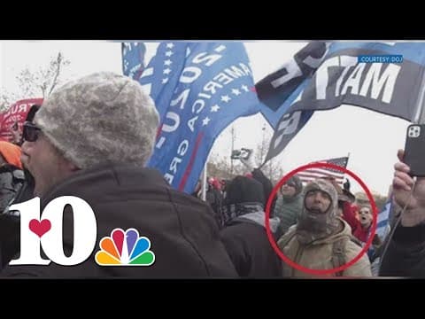 Knoxville man arrested in Lenoir City, facing charges for role in Jan. 6 Capitol Insurrection