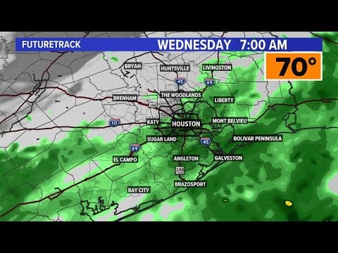 Houston Live Radar | Track scattered showers moving through the area