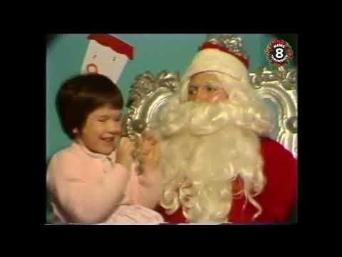 Santa Claus at Mission Valley Mall in San Diego 1977