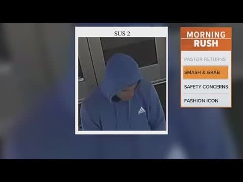 Police searching for smash-and-grab jewelry robbery