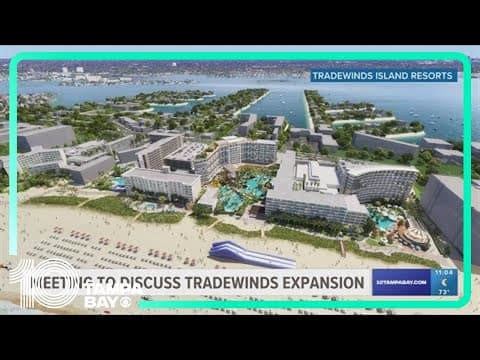 Meeting in St. Pete Beach to discuss concerns over Tradewinds Expansion