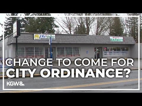 Changes proposed for Portland's controversial 'odor' ordinance after restaurant's forced shutdown