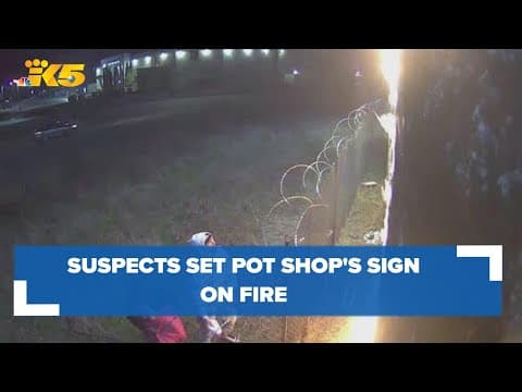 Tacoma pot shop set on fire 1 day after 'homemade bomb' was left on doorstep