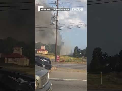 Fire spotted near Willowbrook Mall #shorts