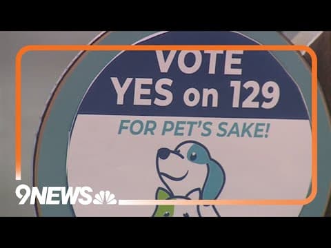 Colorado voters speak on the new position in veterinary medicine on Colorado's 2024 ballot