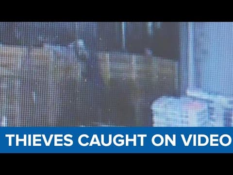 Thieves caught on surveillance stealing $15K of shingles from Habitat for Humanity
