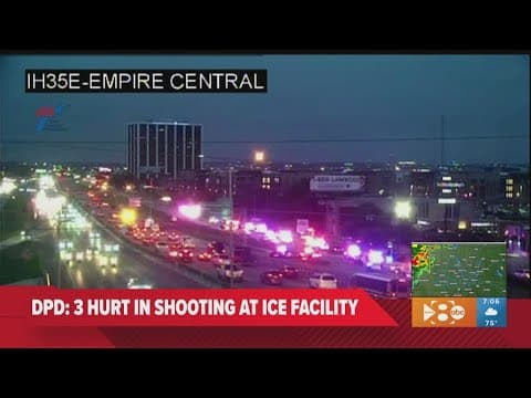 3 people injured in shooting at Dallas, Texas ICE facility: Latest updates, information