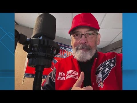 Washington Capitals PA announcer hospitalized after medical emergency in Atlanta hotel room