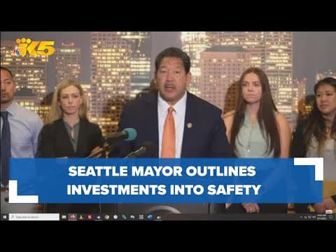 Mayor Bruce Harrell outlines continued investments in new Seattle public safety department