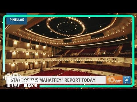 St. Pete city council to hear report on future of Mahaffey Theater