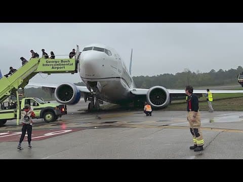NTSB: Plane slid off runway, hit manhole at Bush Airport